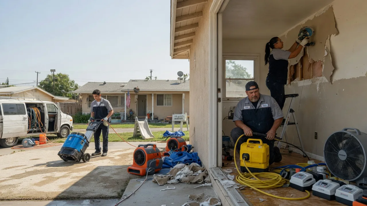 Water Damage Restoration in Leonidas, MI near me